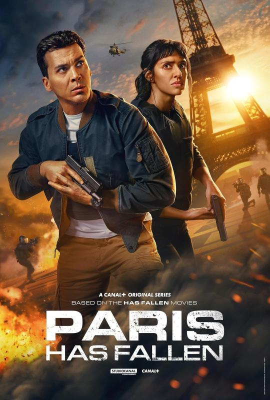 Attacco al Potere Paris Has Fallen promotional key art
